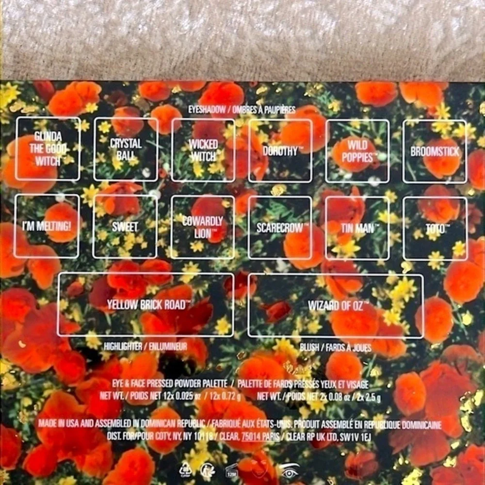 Brand New Kylie Cosmetics Wizard of Oz Face Palette Eyeshadow Blush Highlighter